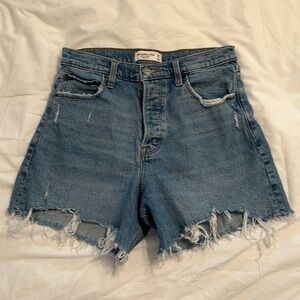Lightly Worn Size 29 The Dad Shorts High Rise from Abercrombie & Fitch